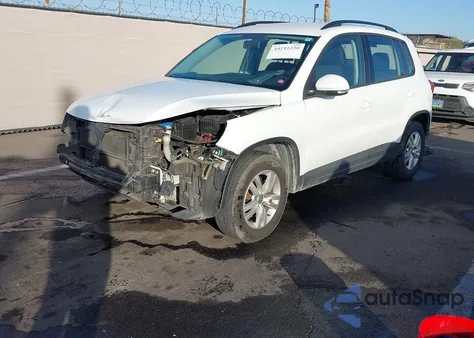 2015 Volkswagen Tiguan S from USA, damaged, VIN WVGAV7AX2FW558931